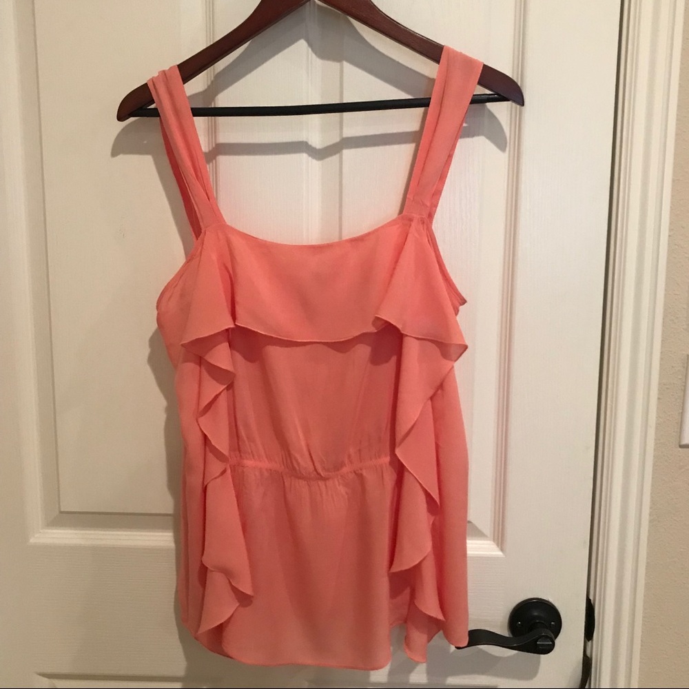 Gap Ruffled front top